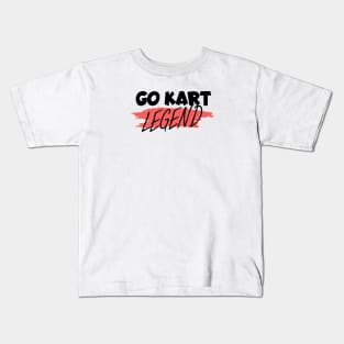 Go kart legend Kids T-Shirt